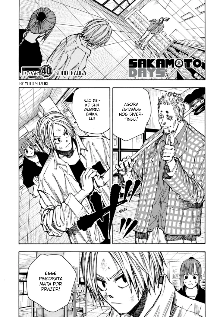 Sakamoto Capítulo 40 Página 3