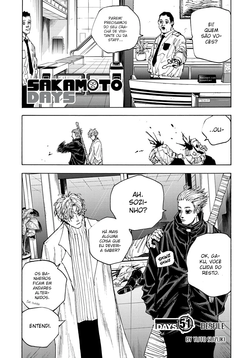 Sakamoto Capítulo 51 Página 3
