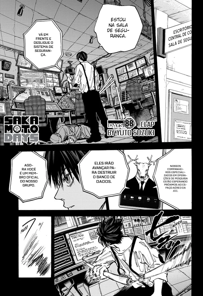 Sakamoto Capítulo 88 Página 3
