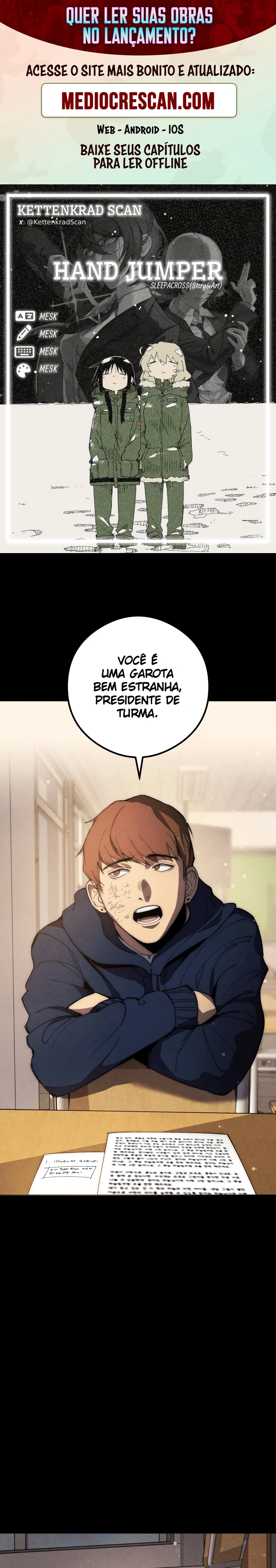 Saltadora de Mãos Capítulo 58 Página 1