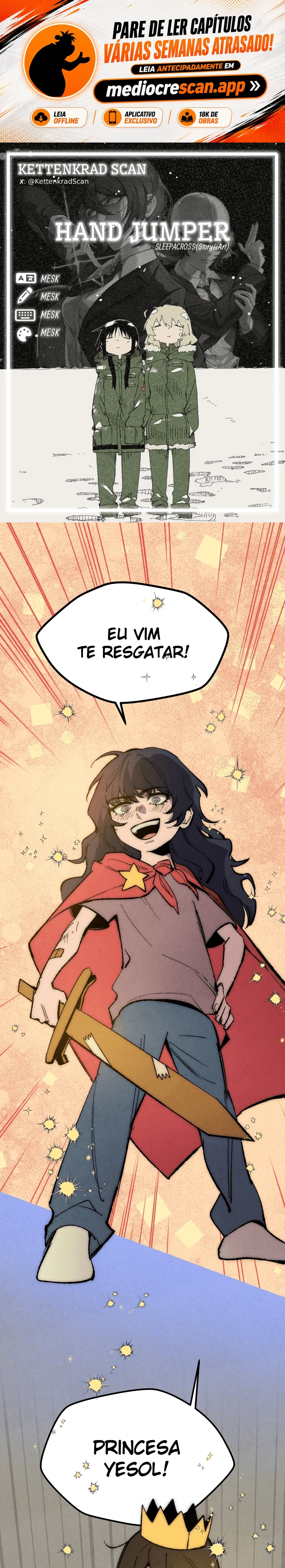 Saltadora de Mãos Capítulo 89 Página 1