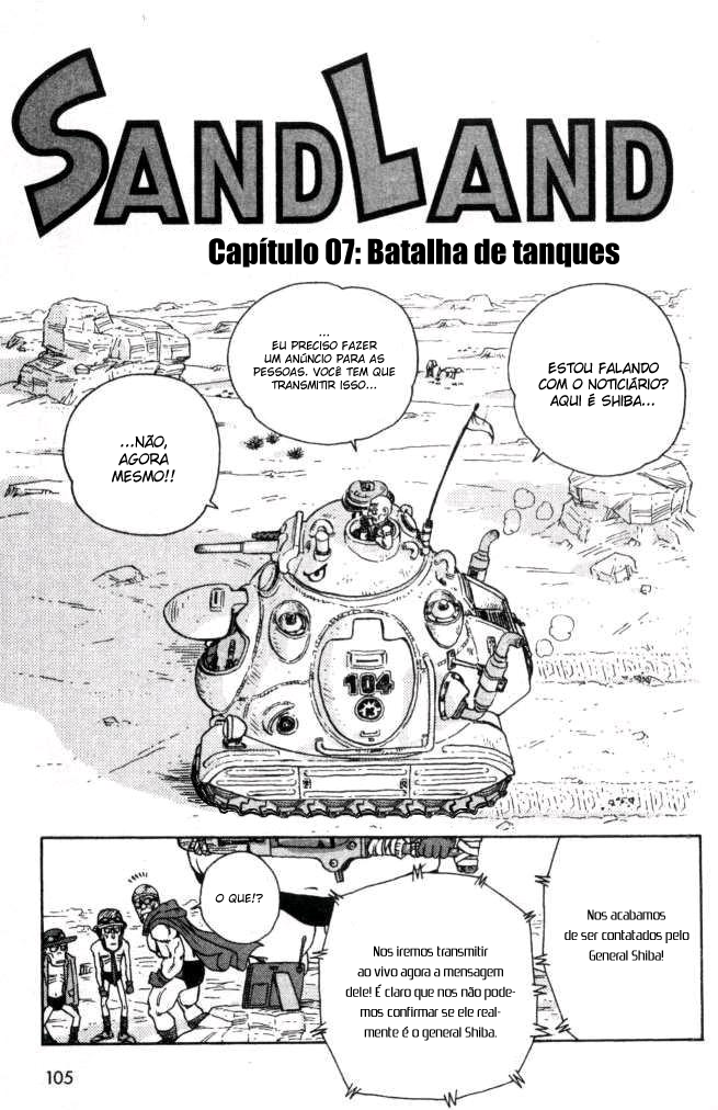 SandLand Capítulo 7 Página 1