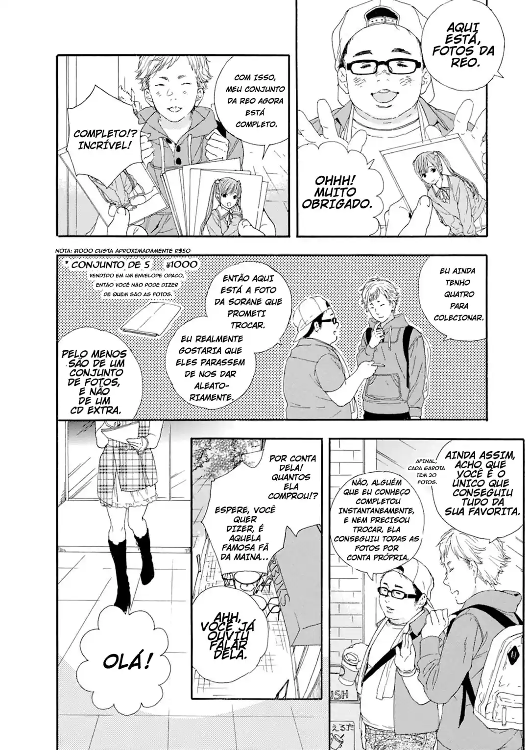 Se o Oshi for ao Budoukan, eu morro Capítulo 1 Página 7
