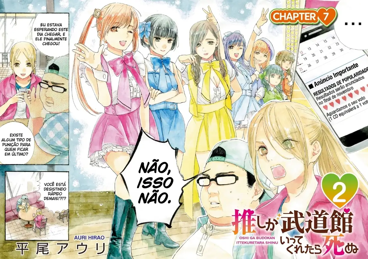 Se o Oshi for ao Budoukan, eu morro Capítulo 7 Página 3