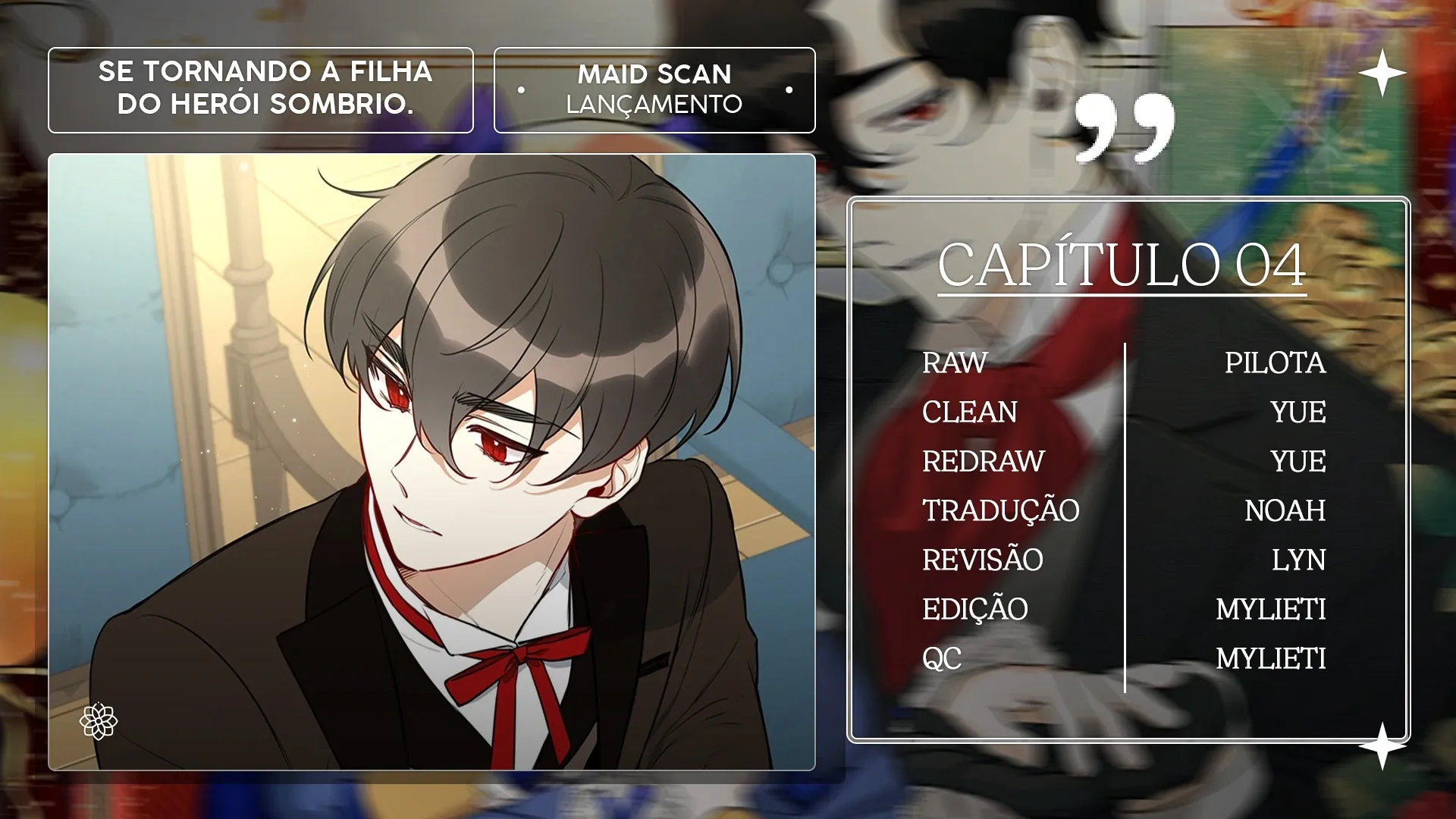 Se Tornando a Filha do Herói Sombrio Capítulo 4 Página 2