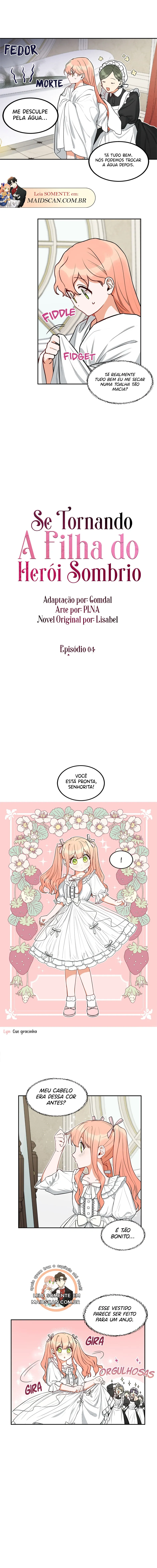 Se Tornando a Filha do Herói Sombrio Capítulo 4 Página 4