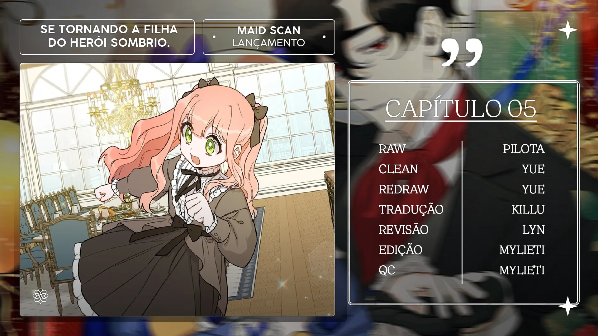 Se Tornando a Filha do Herói Sombrio Capítulo 5 Página 2
