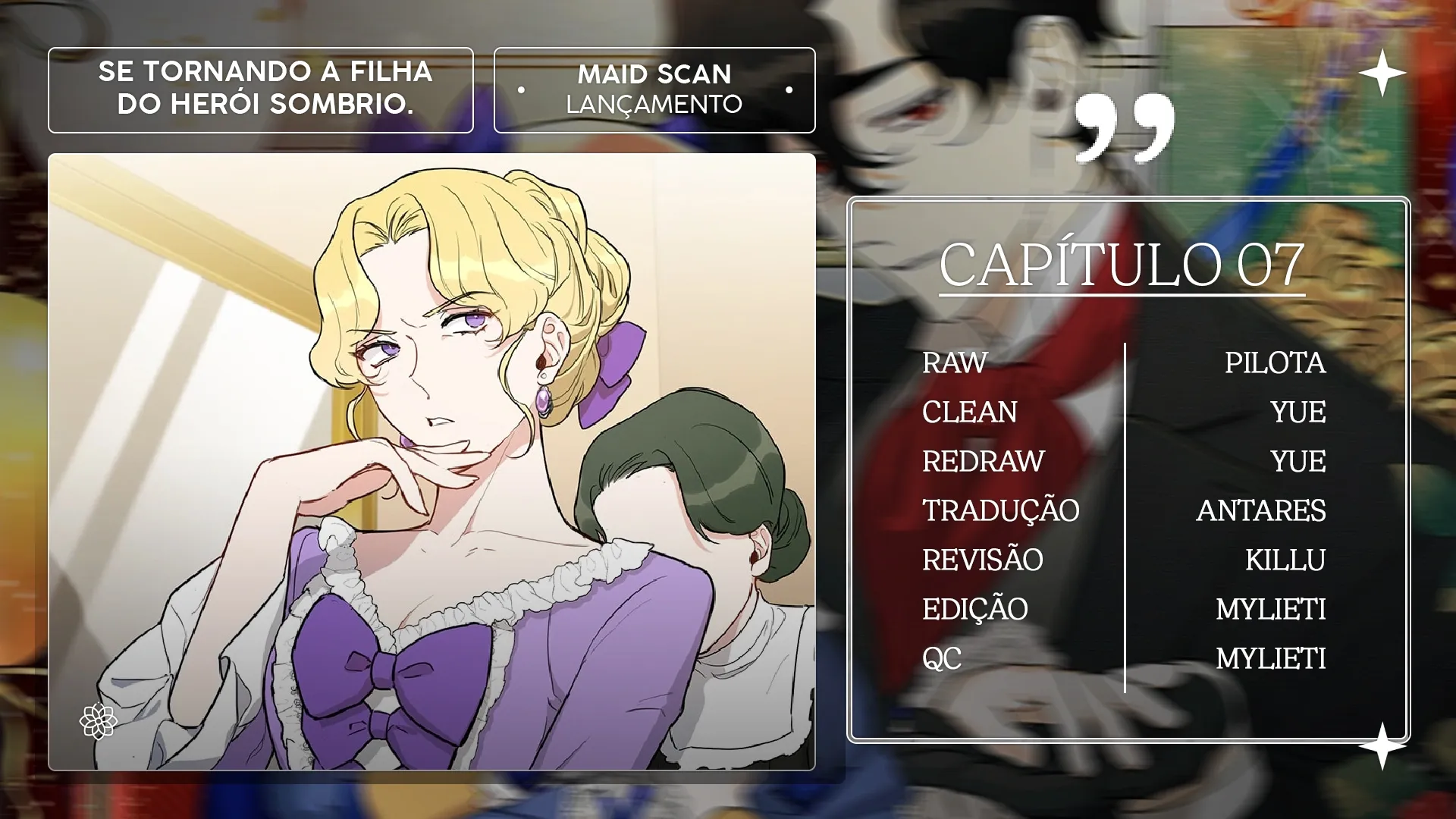 Se Tornando a Filha do Herói Sombrio Capítulo 7 Página 2