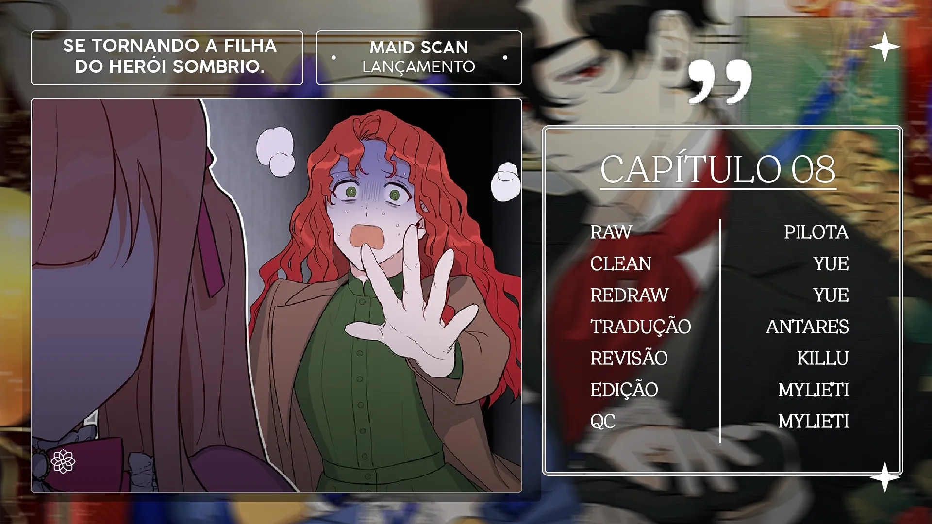 Se Tornando a Filha do Herói Sombrio Capítulo 8 Página 2