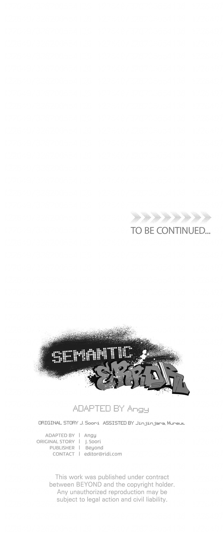 Semantic Error Capítulo 92 Página 64
