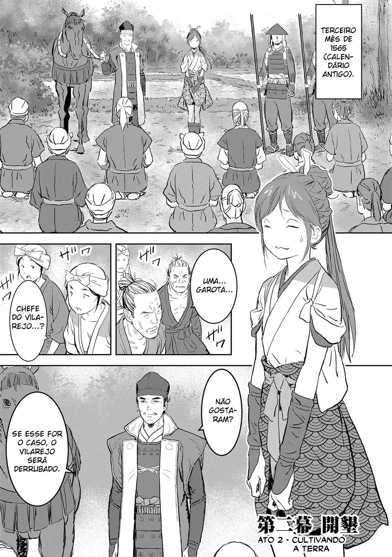 Sengoku Komachi Kurotan Capítulo 2 Página 1