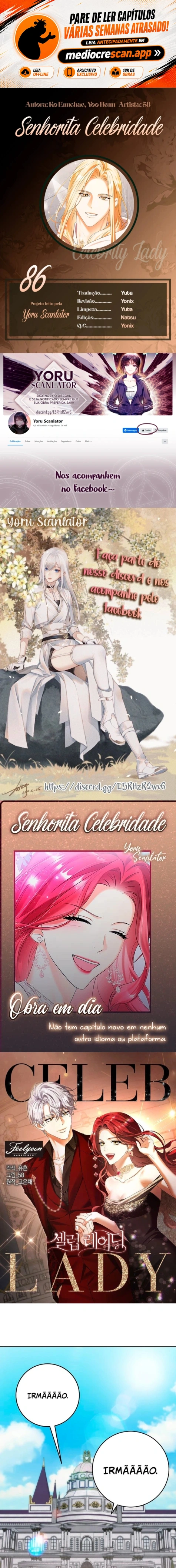 Senhorita Celebridade Capítulo 86 Página 1