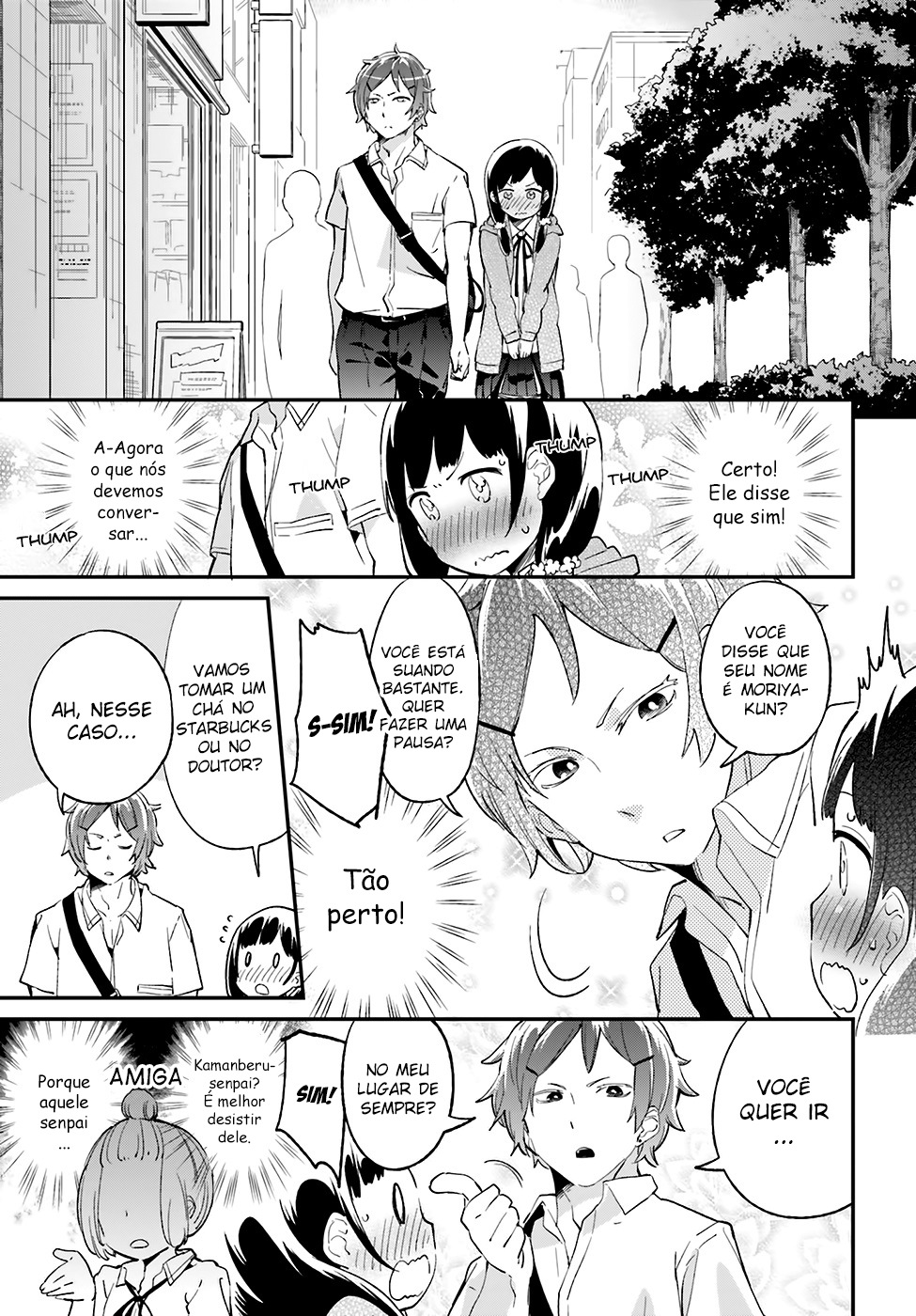 Senpai, Sore Hitokuchi Kudasai! Capítulo 1 Página 4