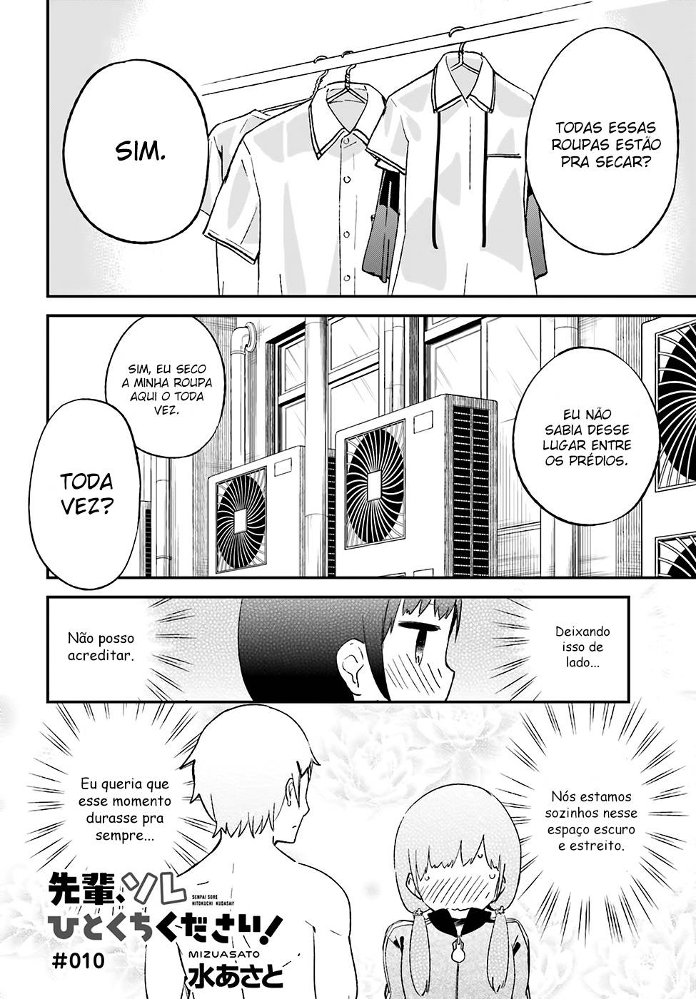 Senpai, Sore Hitokuchi Kudasai! Capítulo 10 Página 2