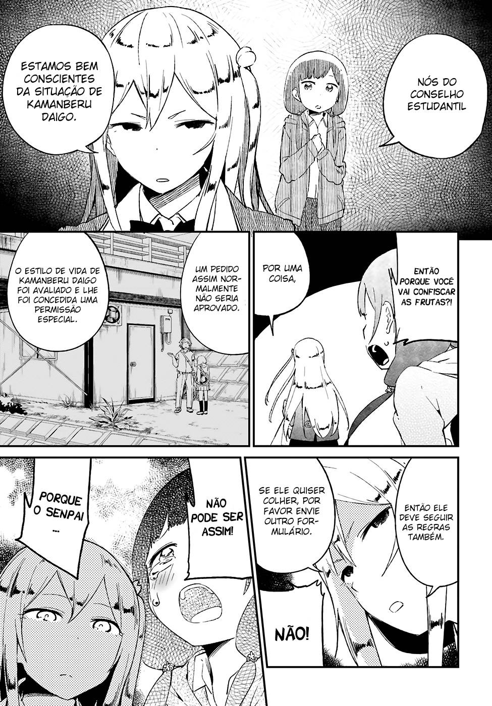 Senpai, Sore Hitokuchi Kudasai! Capítulo 14 Página 3