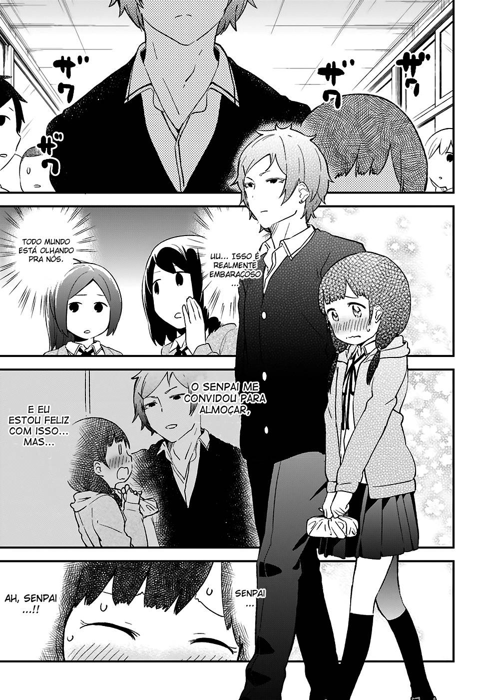 Senpai, Sore Hitokuchi Kudasai! Capítulo 17 Página 3