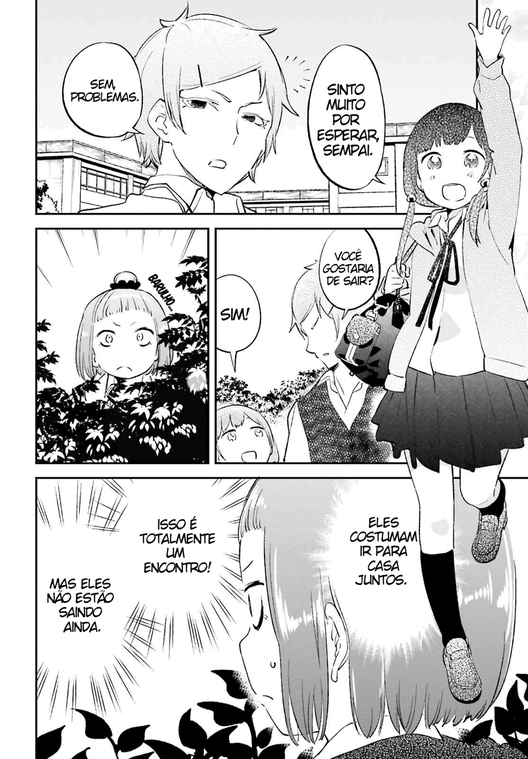 Senpai, Sore Hitokuchi Kudasai! Capítulo 28 Página 10