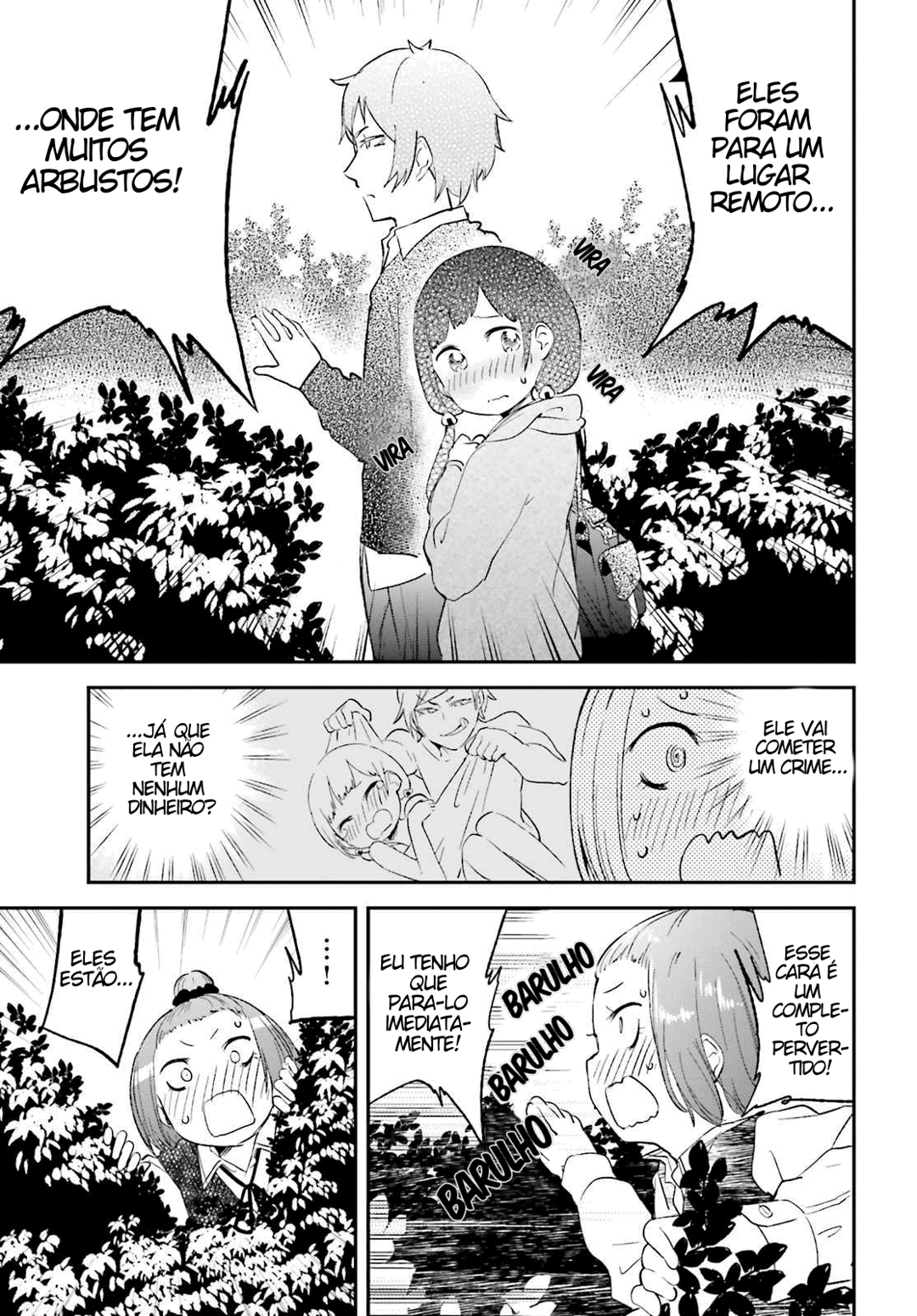 Senpai, Sore Hitokuchi Kudasai! Capítulo 28 Página 13