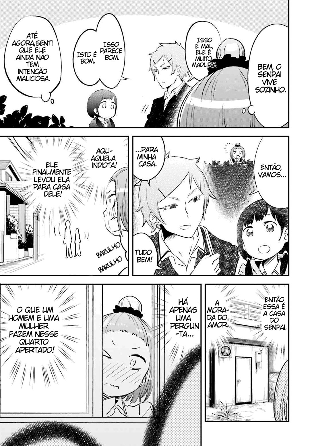 Senpai, Sore Hitokuchi Kudasai! Capítulo 28 Página 15