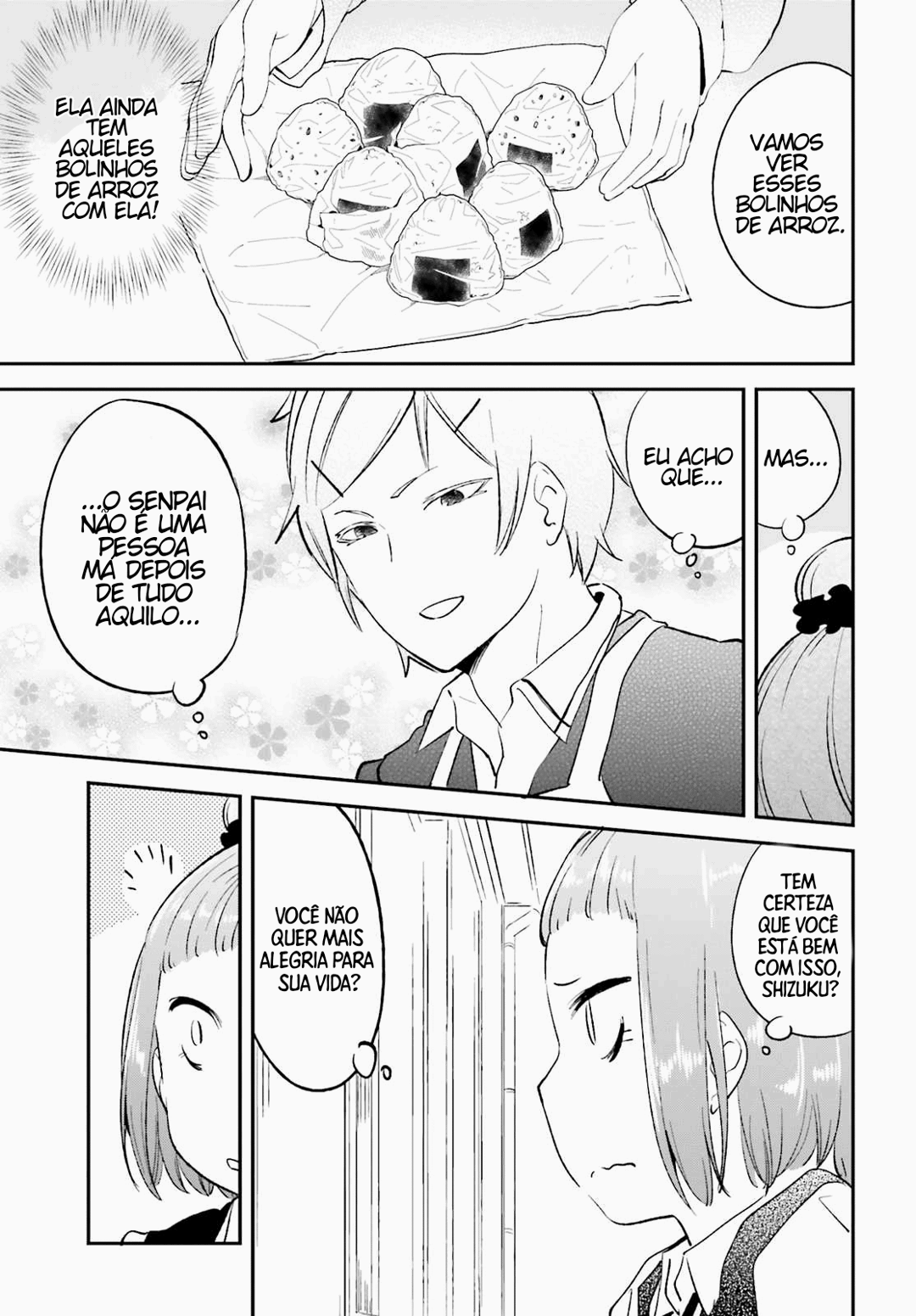Senpai, Sore Hitokuchi Kudasai! Capítulo 28 Página 17