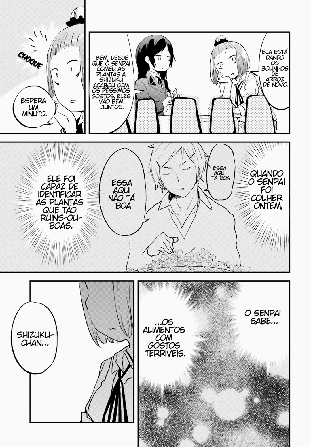 Senpai, Sore Hitokuchi Kudasai! Capítulo 28 Página 19