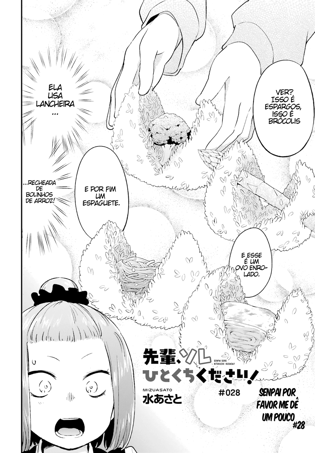 Senpai, Sore Hitokuchi Kudasai! Capítulo 28 Página 2