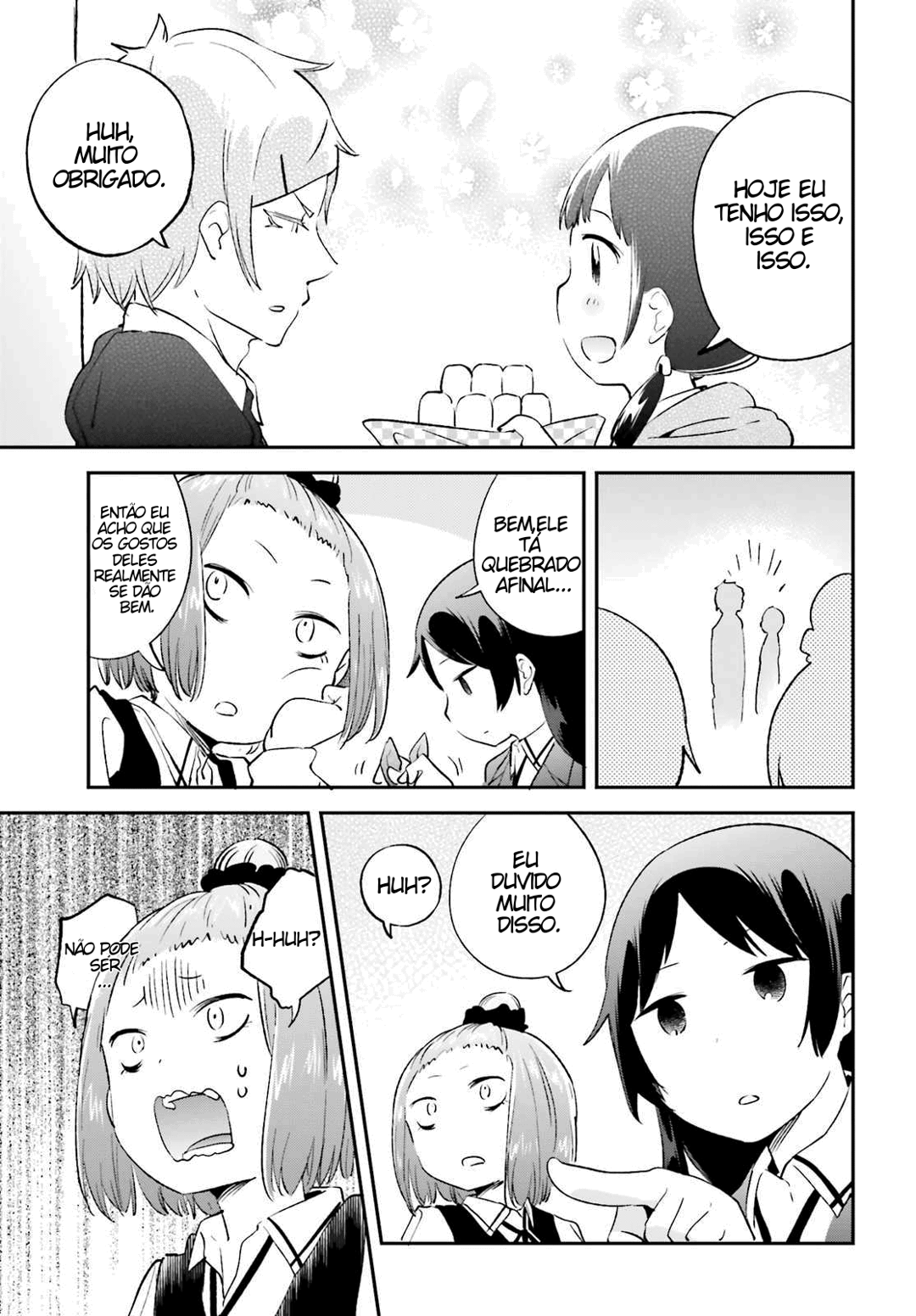 Senpai, Sore Hitokuchi Kudasai! Capítulo 28 Página 7