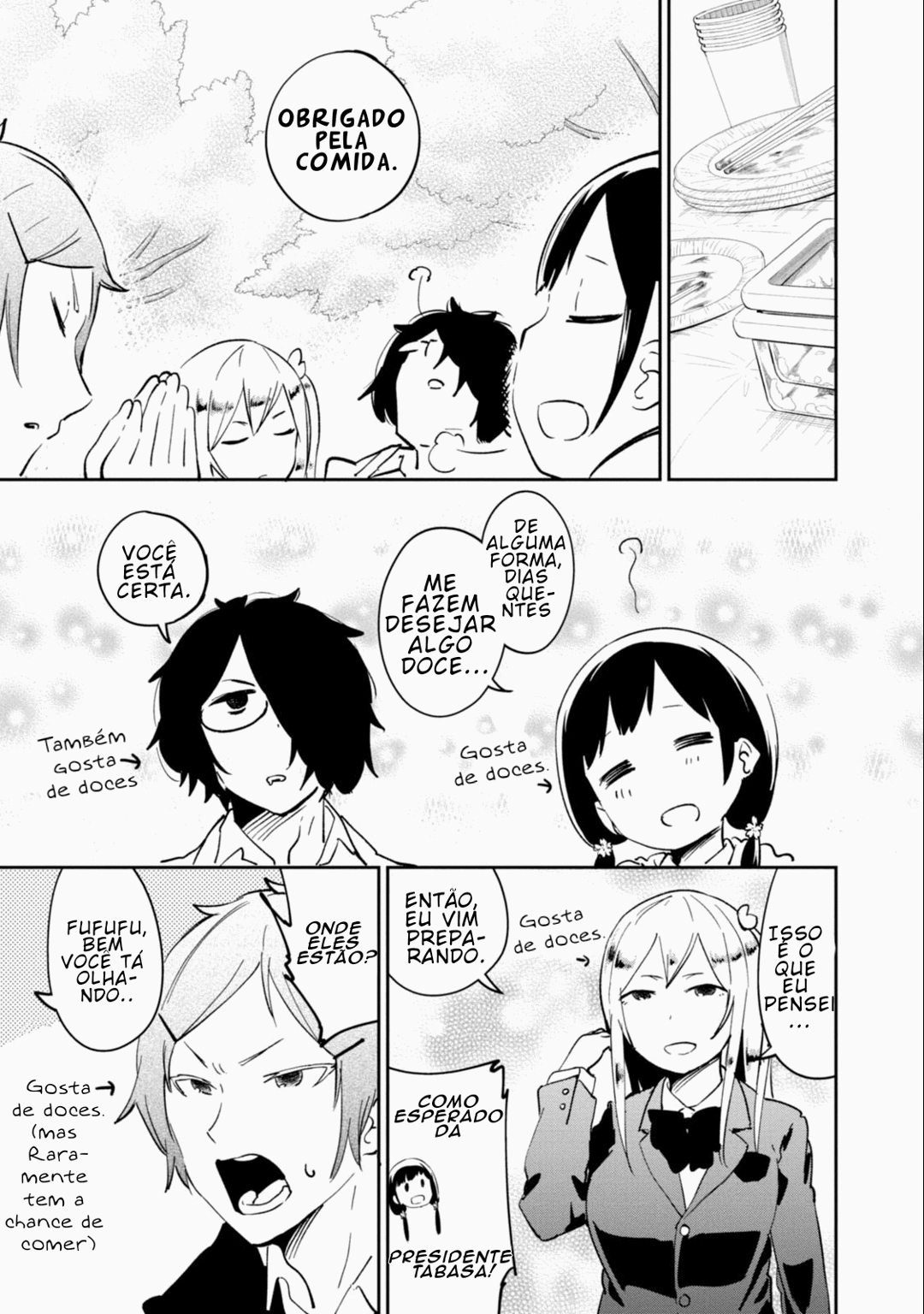 Senpai, Sore Hitokuchi Kudasai! Capítulo 29 Página 10