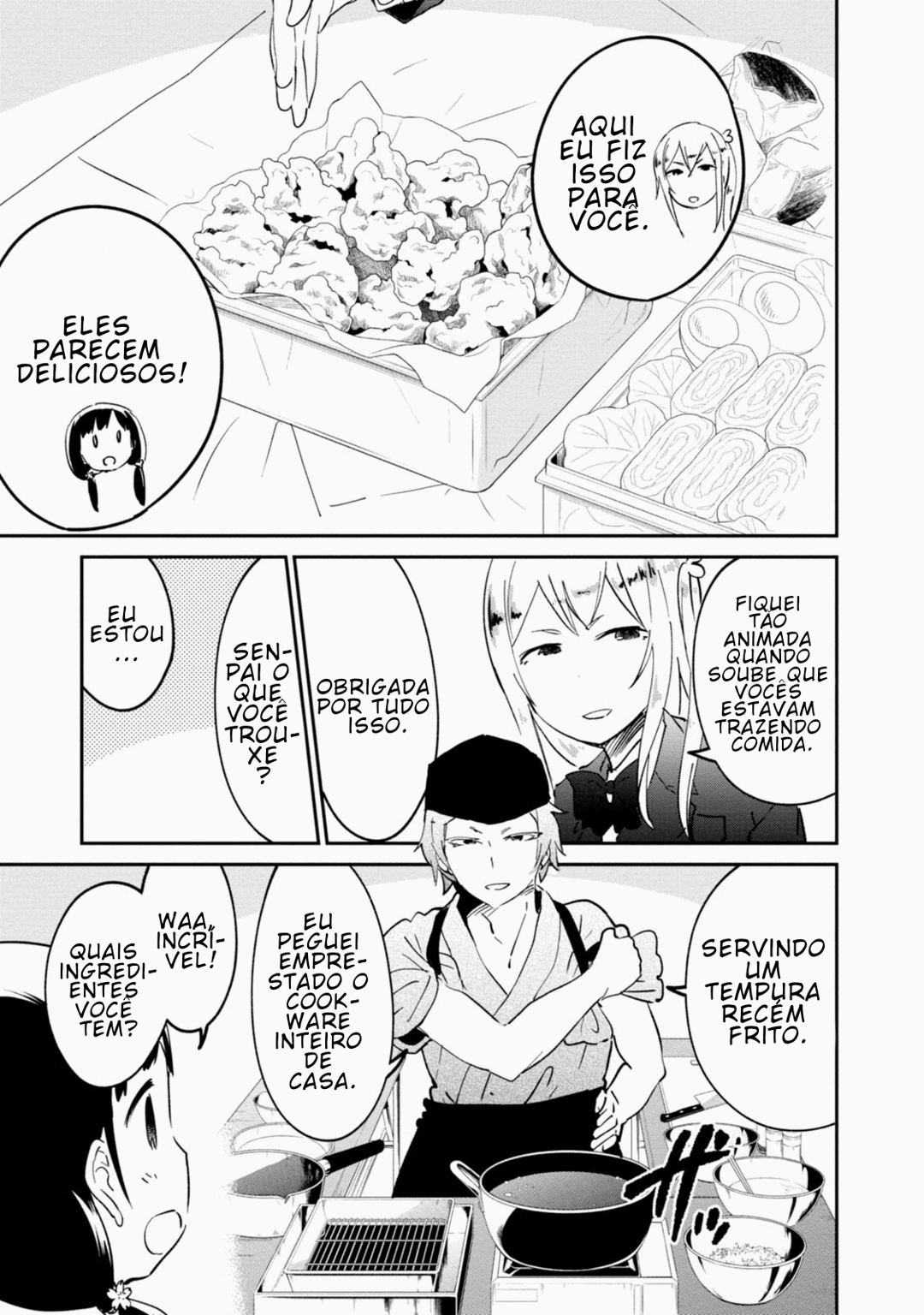 Senpai, Sore Hitokuchi Kudasai! Capítulo 29 Página 4