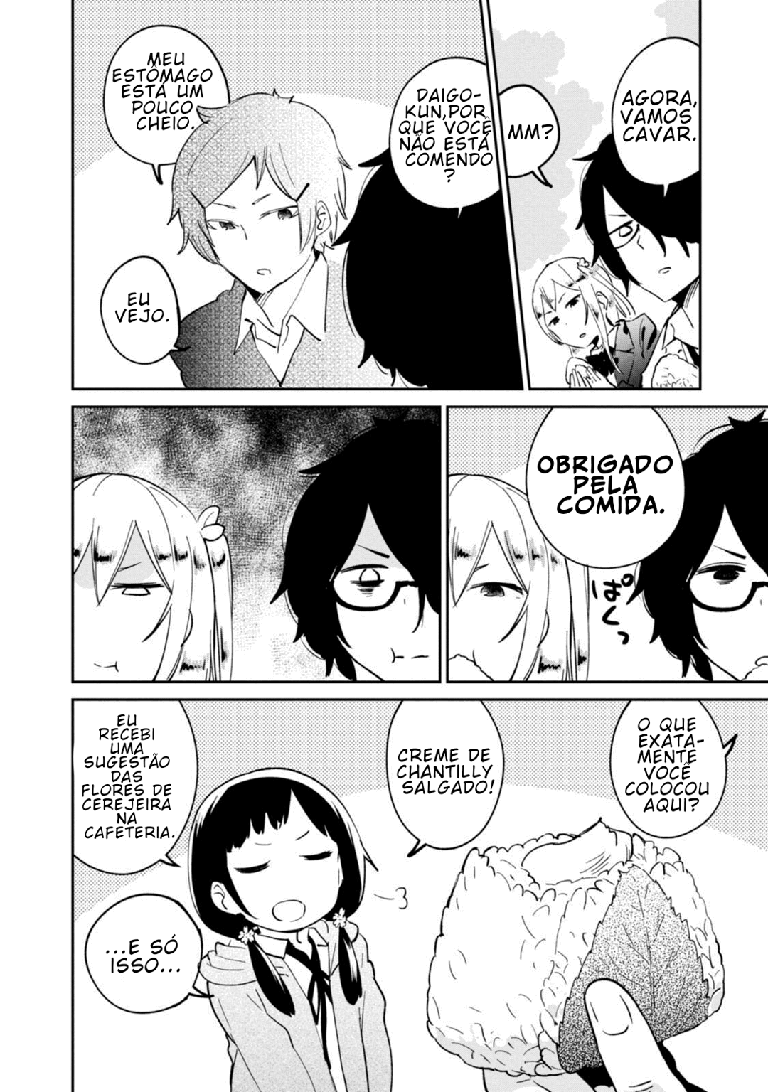 Senpai, Sore Hitokuchi Kudasai! Capítulo 29 Página 9