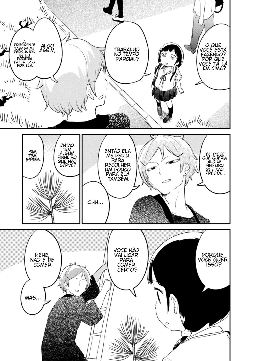 Senpai, Sore Hitokuchi Kudasai! Capítulo 32 Página 4
