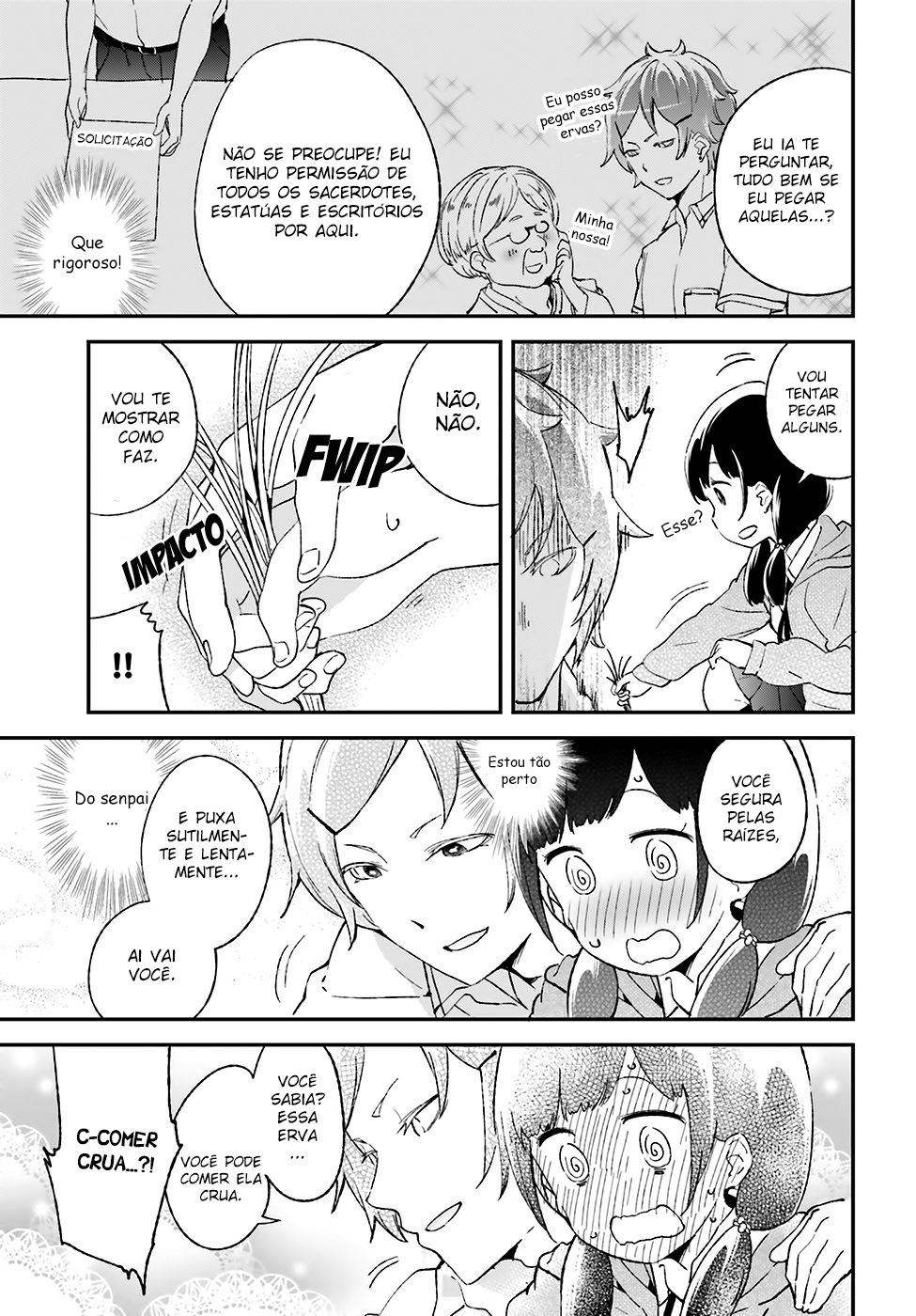 Senpai, Sore Hitokuchi Kudasai! Capítulo 4 Página 4