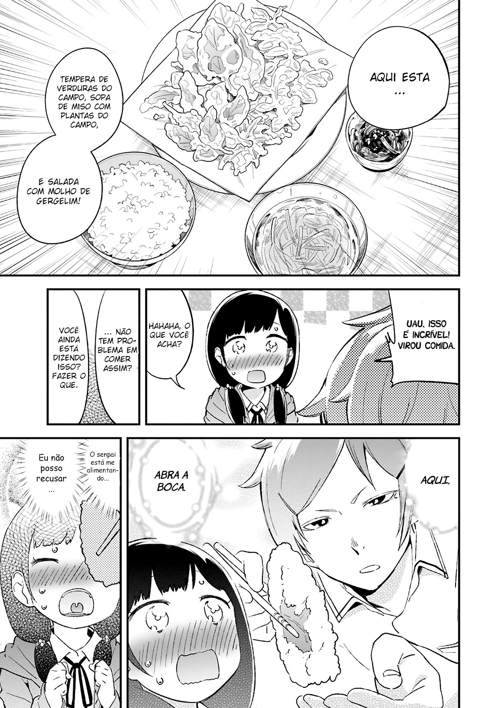 Senpai, Sore Hitokuchi Kudasai! Capítulo 6 Página 4