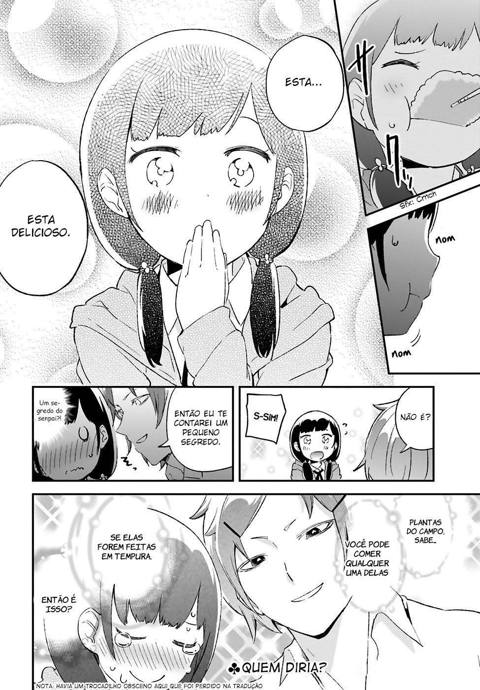 Senpai, Sore Hitokuchi Kudasai! Capítulo 6 Página 5