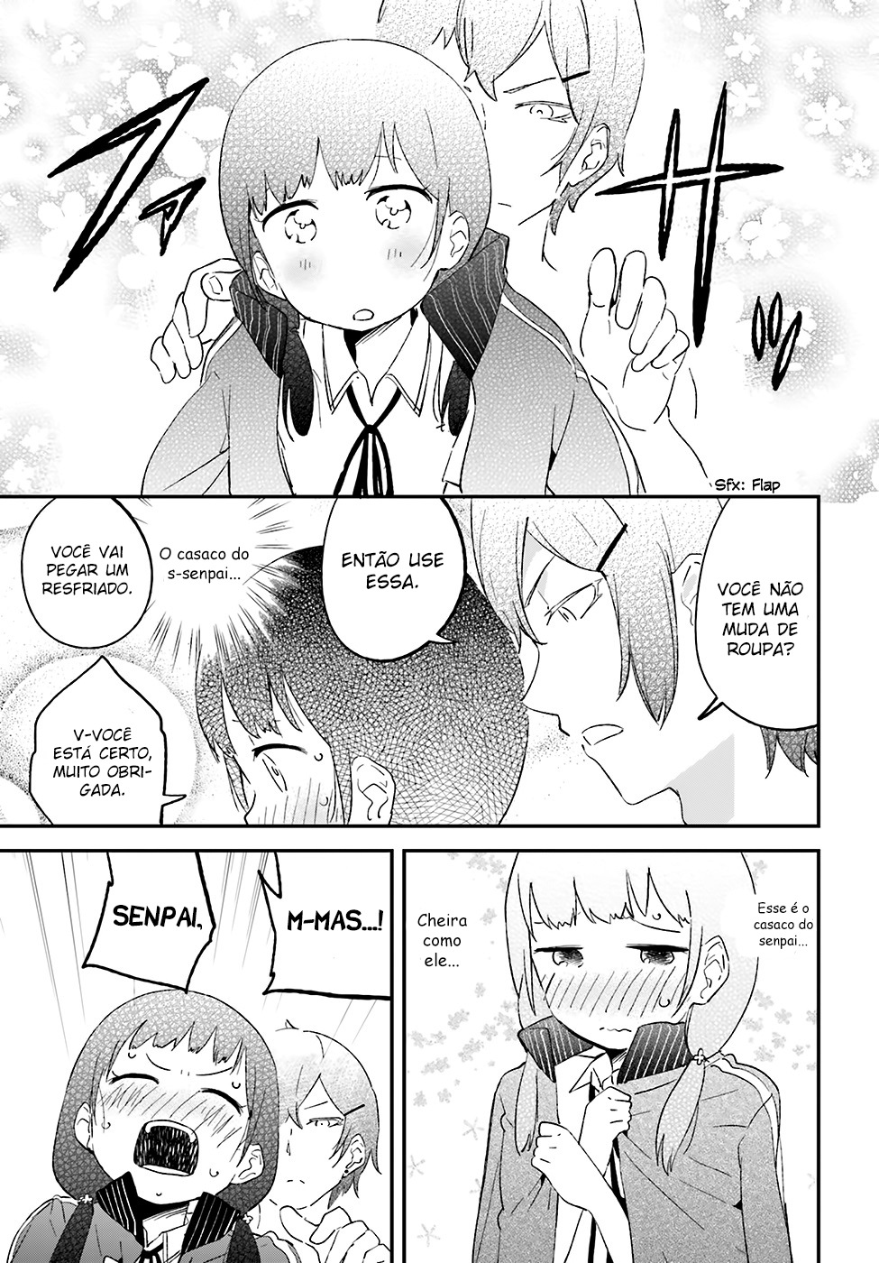 Senpai, Sore Hitokuchi Kudasai! Capítulo 8 Página 4