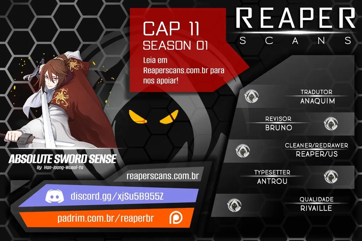 Sentido Absoluto da Espada Capítulo 11 Página 1