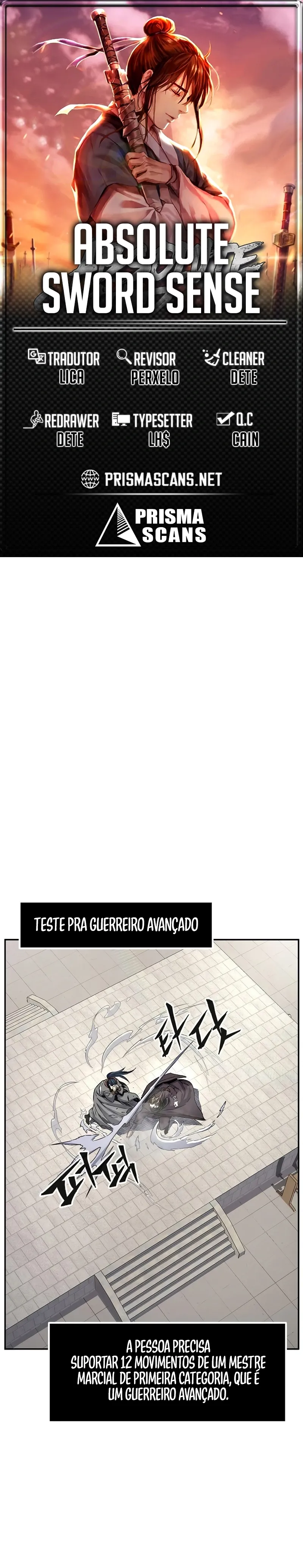 Sentido Absoluto da Espada Capítulo 30 Página 1