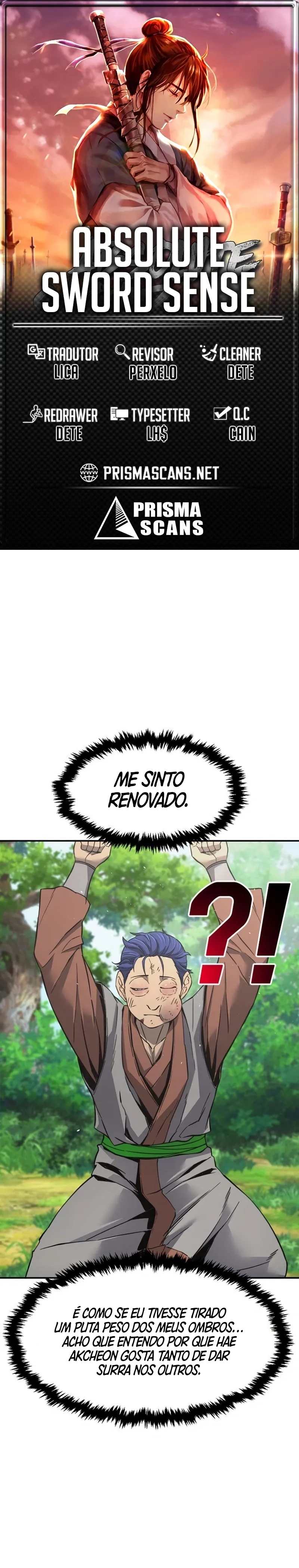 Sentido Absoluto da Espada Capítulo 35 Página 1
