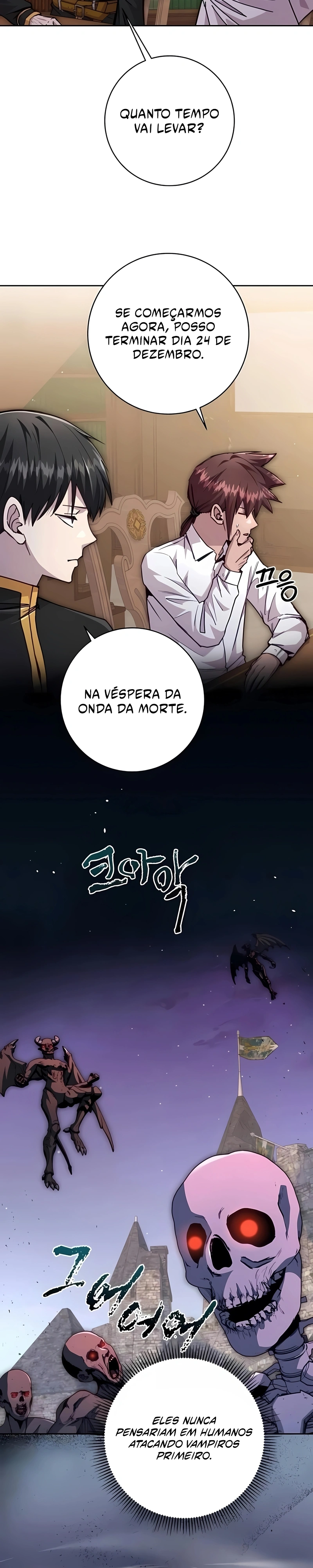 Seonghwangui Sonjaneun Necromancer Capítulo 100 Página 10