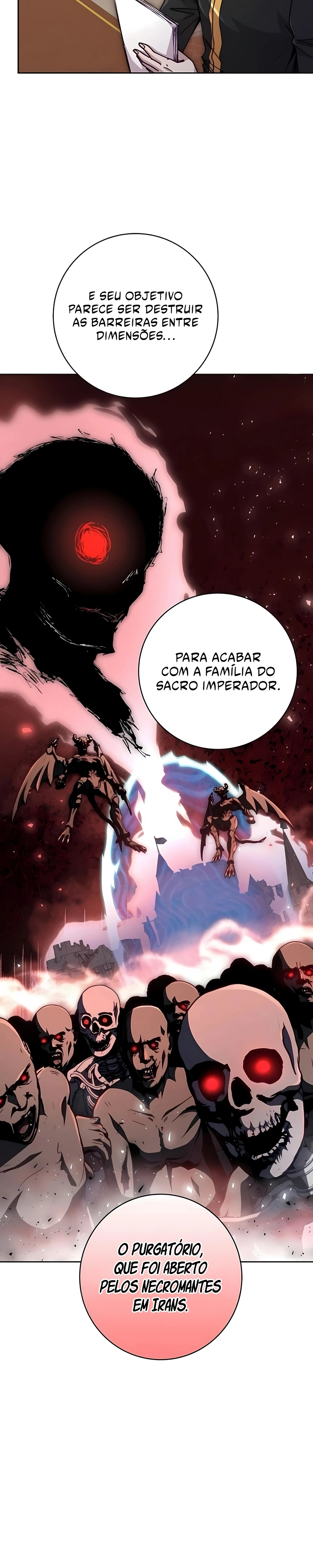 Seonghwangui Sonjaneun Necromancer Capítulo 100 Página 3