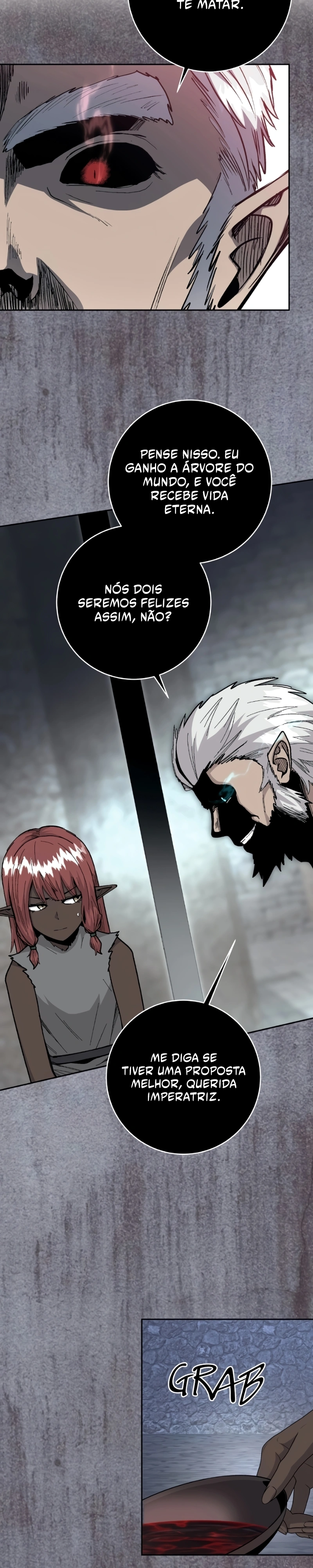 Seonghwangui Sonjaneun Necromancer Capítulo 113 Página 7