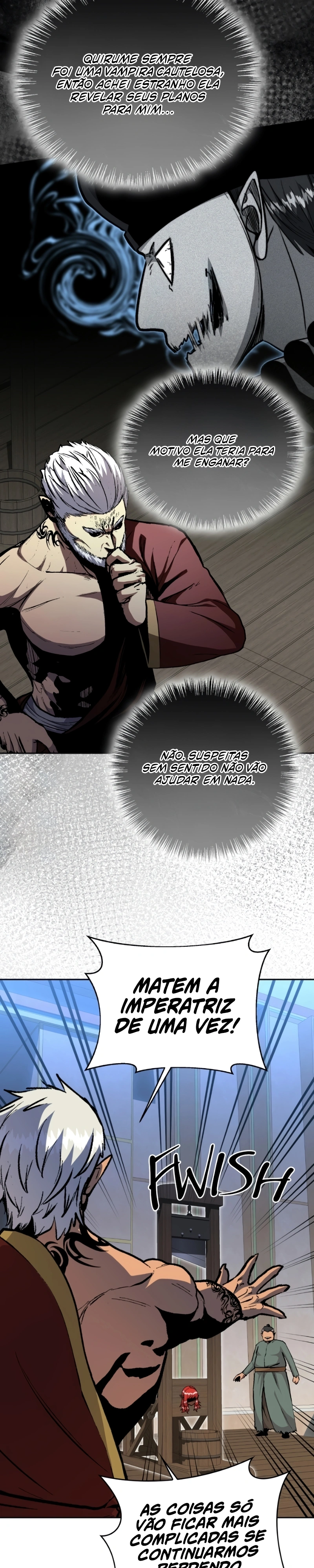 Seonghwangui Sonjaneun Necromancer Capítulo 114 Página 6
