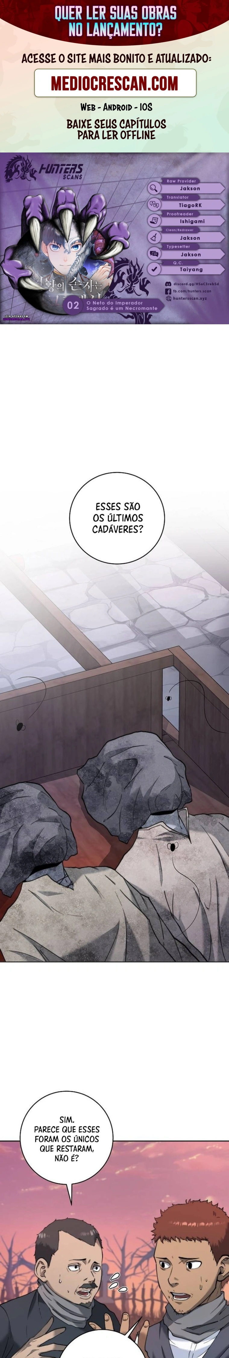 Seonghwangui Sonjaneun Necromancer Capítulo 2 Página 1