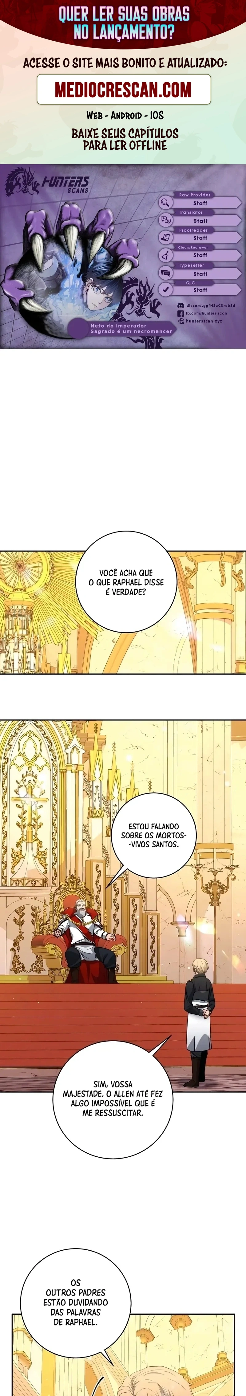 Seonghwangui Sonjaneun Necromancer Capítulo 33 Página 1