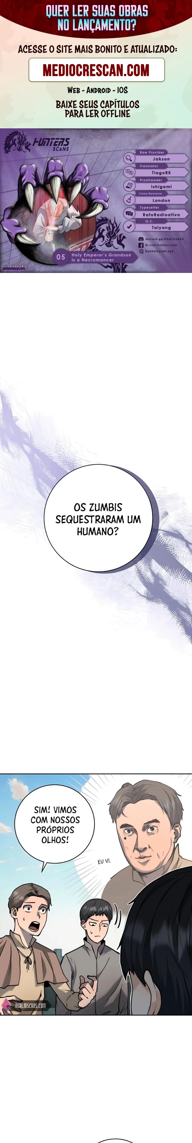 Seonghwangui Sonjaneun Necromancer Capítulo 5 Página 1
