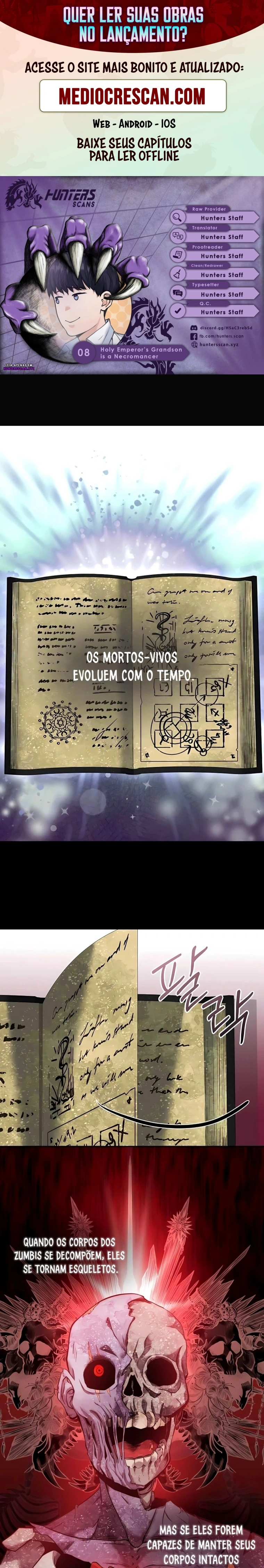 Seonghwangui Sonjaneun Necromancer Capítulo 8 Página 1