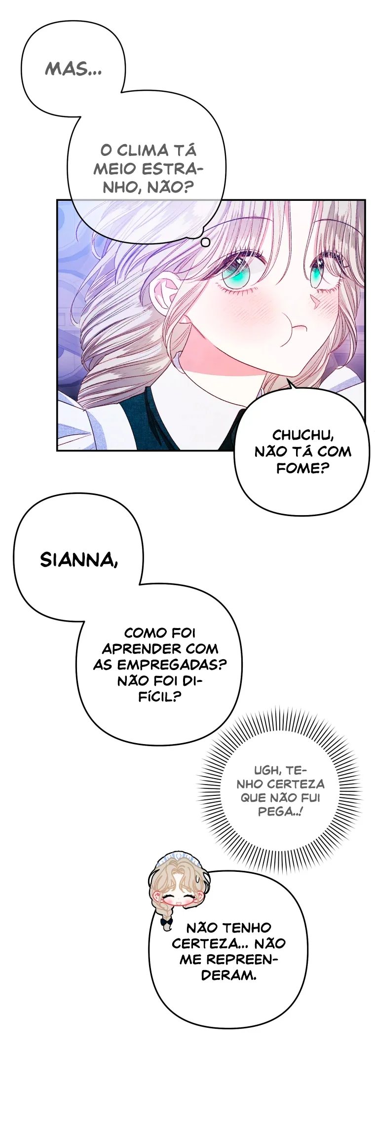 Ser uma empregada é mais importante que ser uma princesa Capítulo 3 Página 52
