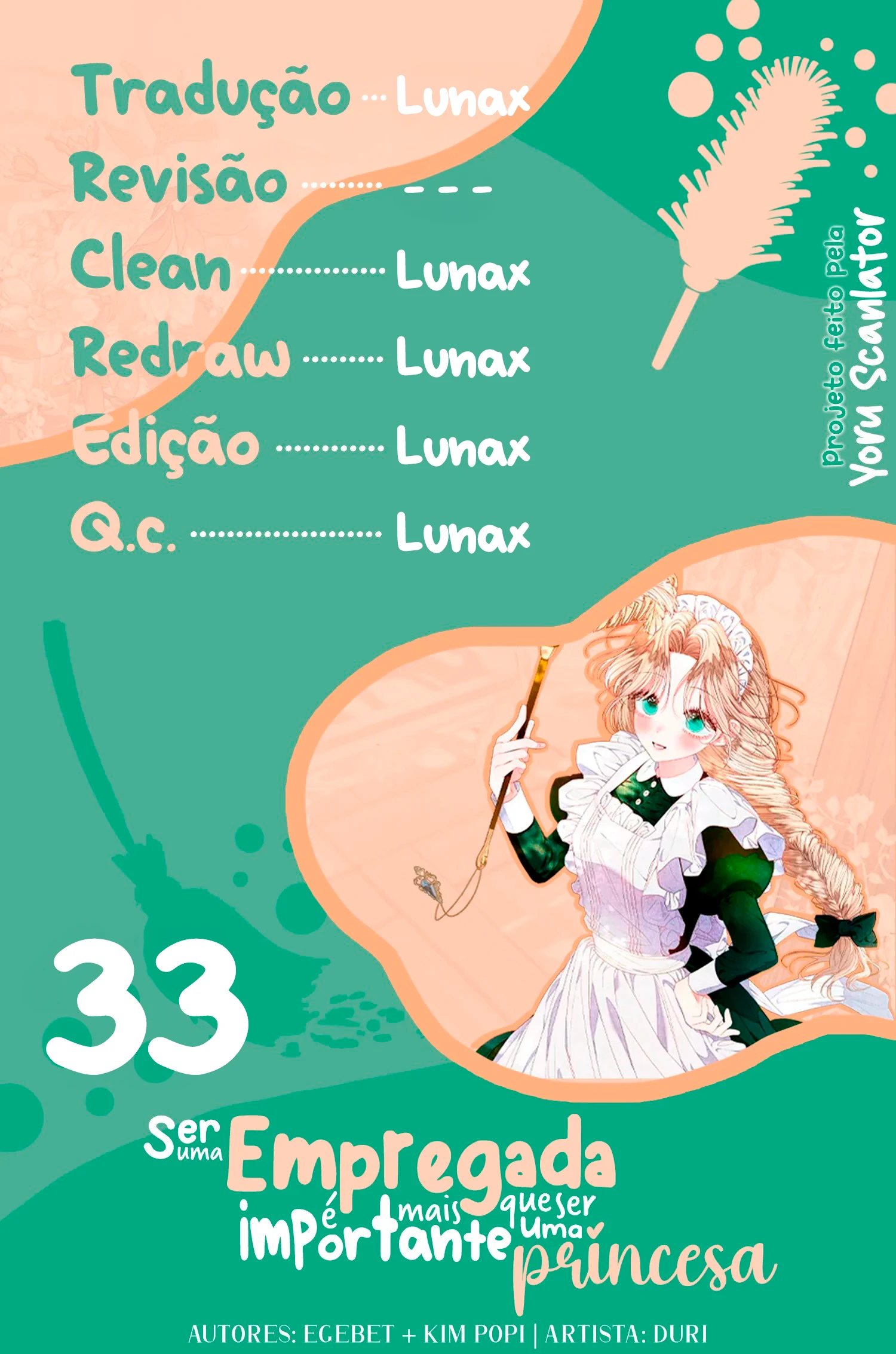 Ser uma empregada é mais importante que ser uma princesa Capítulo 33 Página 1
