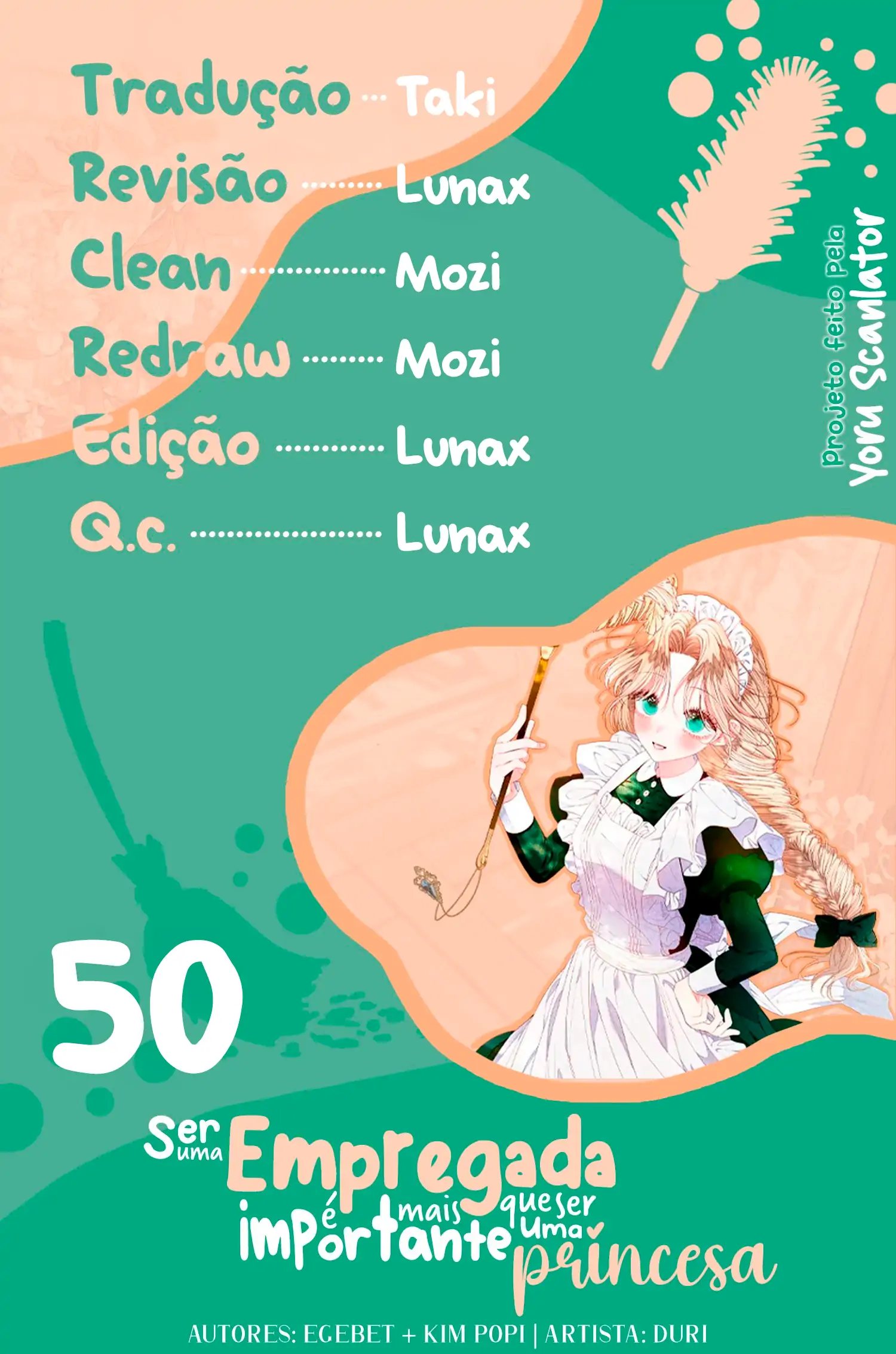 Ser uma empregada é mais importante que ser uma princesa Capítulo 50 Página 1