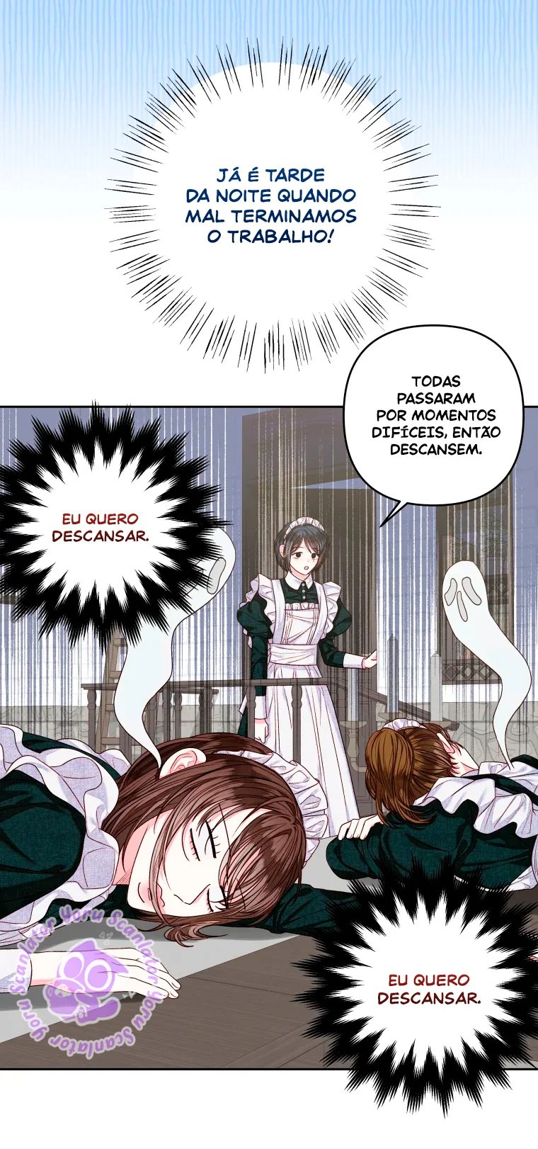 Ser uma empregada é mais importante que ser uma princesa Capítulo 7 Página 34